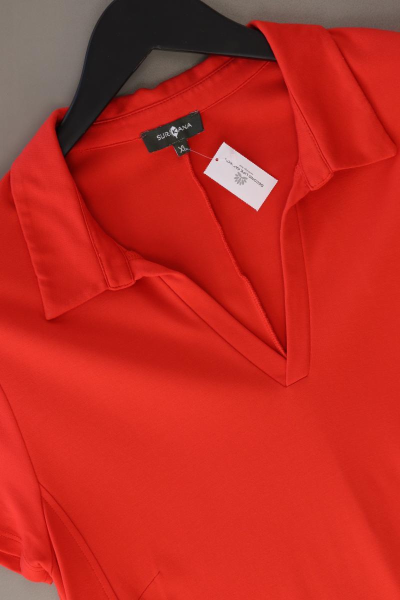 SURKANA Kurzarmkleid Gr. XL rot