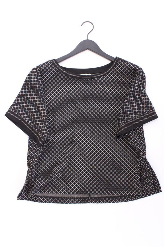 MAX STUDIO T-Shirt Gr. M Kurzarm schwarz aus Polyester