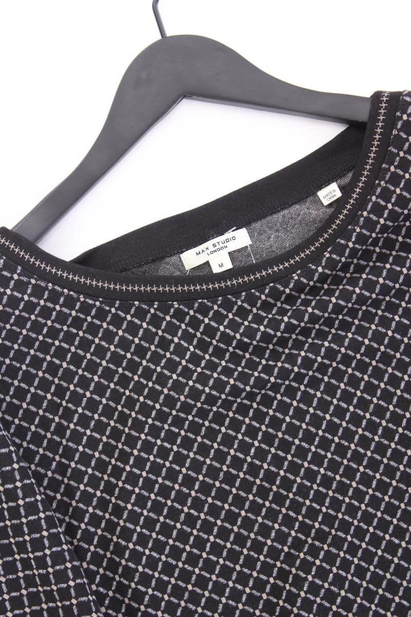 MAX STUDIO T-Shirt Gr. M Kurzarm schwarz aus Polyester