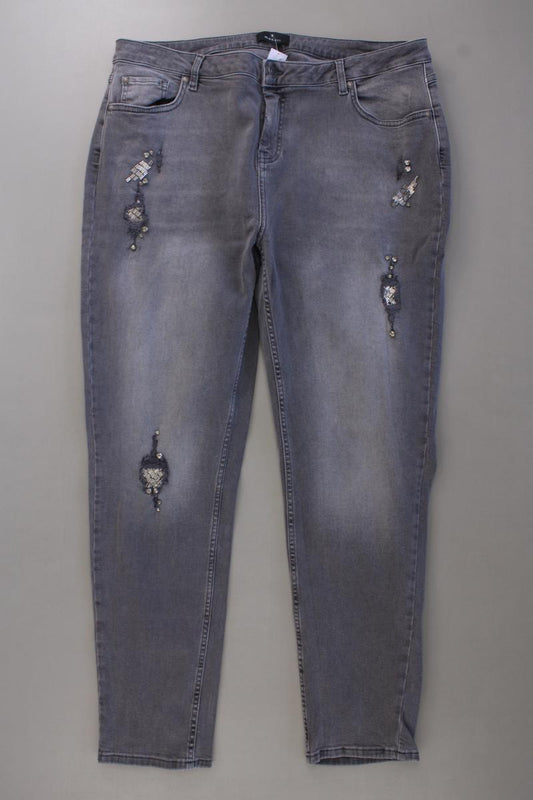 Monari Skinny Jeans Gr. 46 grau