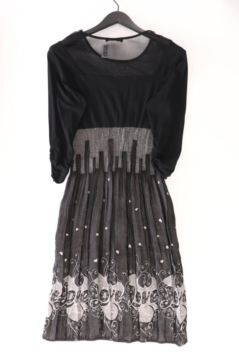 Wearhouse Abendkleid Gr. L 3/4 Ärmel schwarz aus Polyester