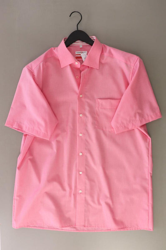 MARVELIS Kurzarmhemd für Herren Gr. Hemdgröße 45 rosa aus Baumwolle