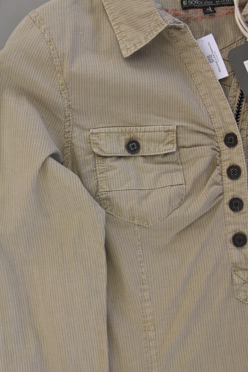 Soccx Langarmbluse Gr. 40 neu mit Etikett Neupreis: 59,95€! braun aus Baumwolle