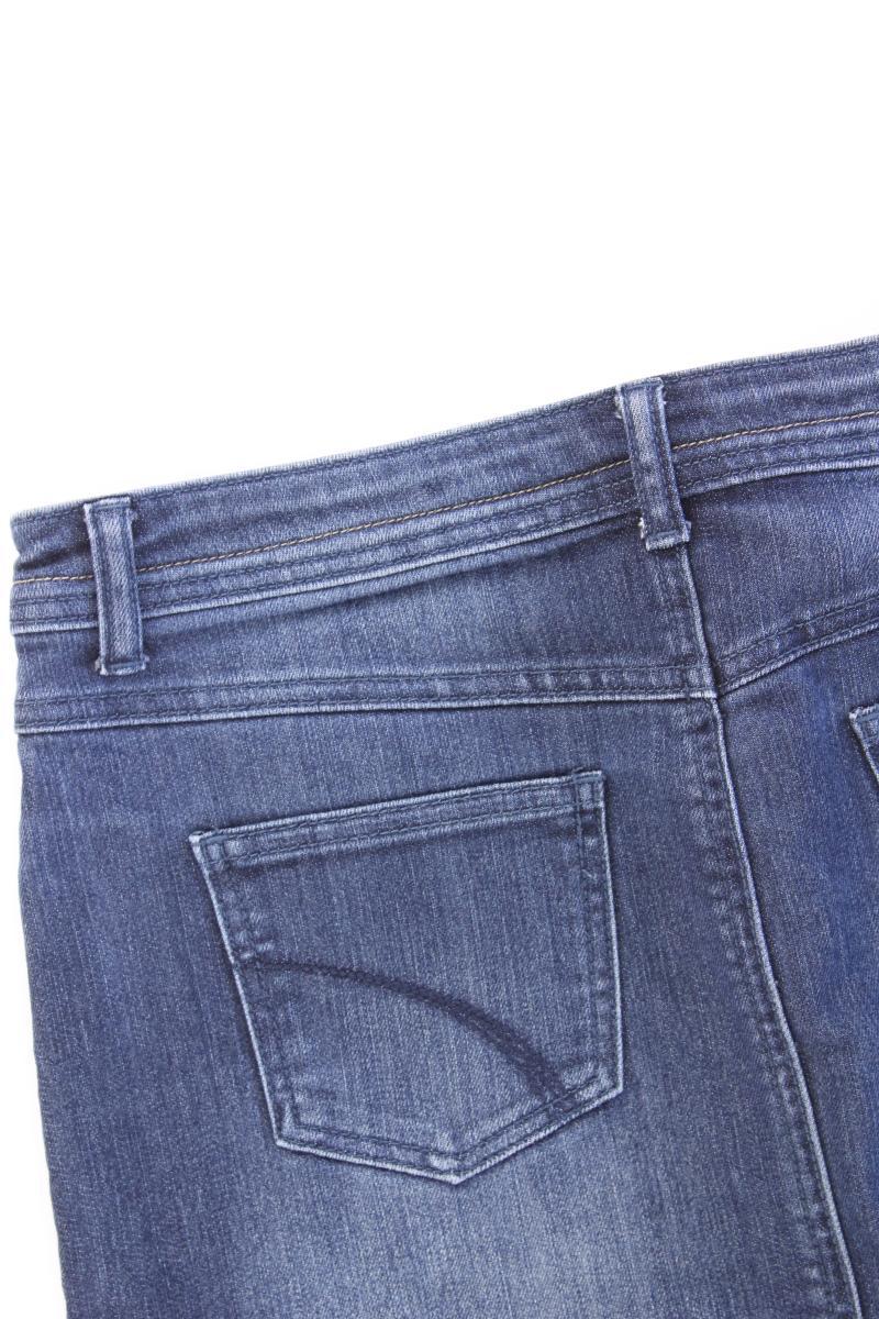 Zero Jeansrock Gr. 40 blau aus Baumwolle