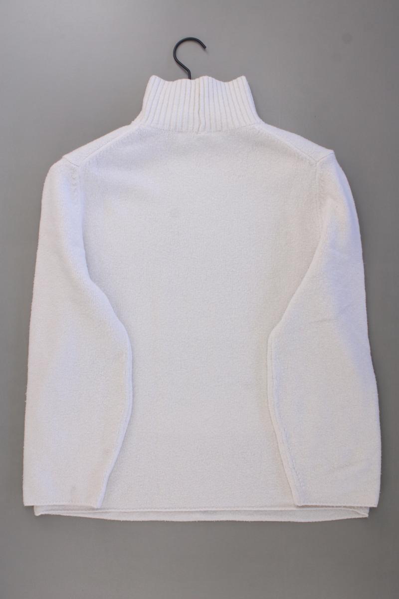 Zara Rollkragenpullover Gr. S creme aus Polyacryl
