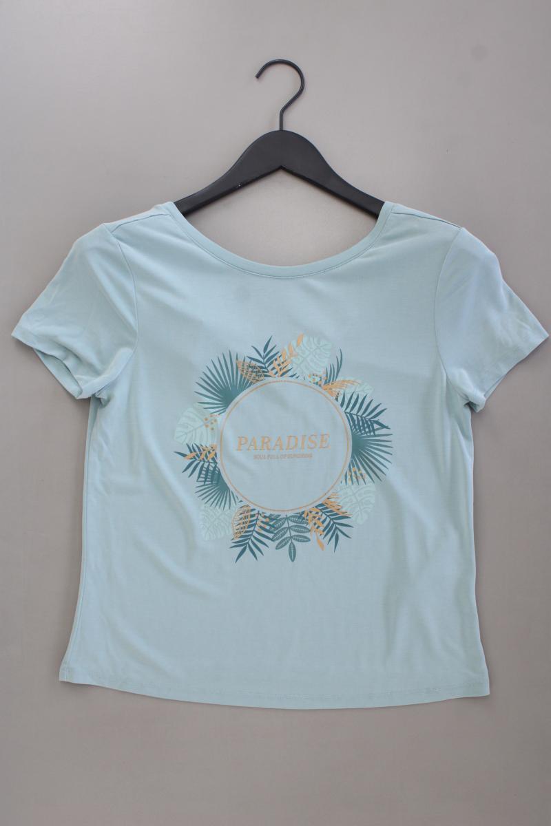 Only Shirt Gr. XS Kurzarm blau aus Modal