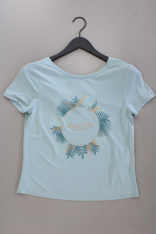 Only Shirt Gr. XS Kurzarm blau aus Modal