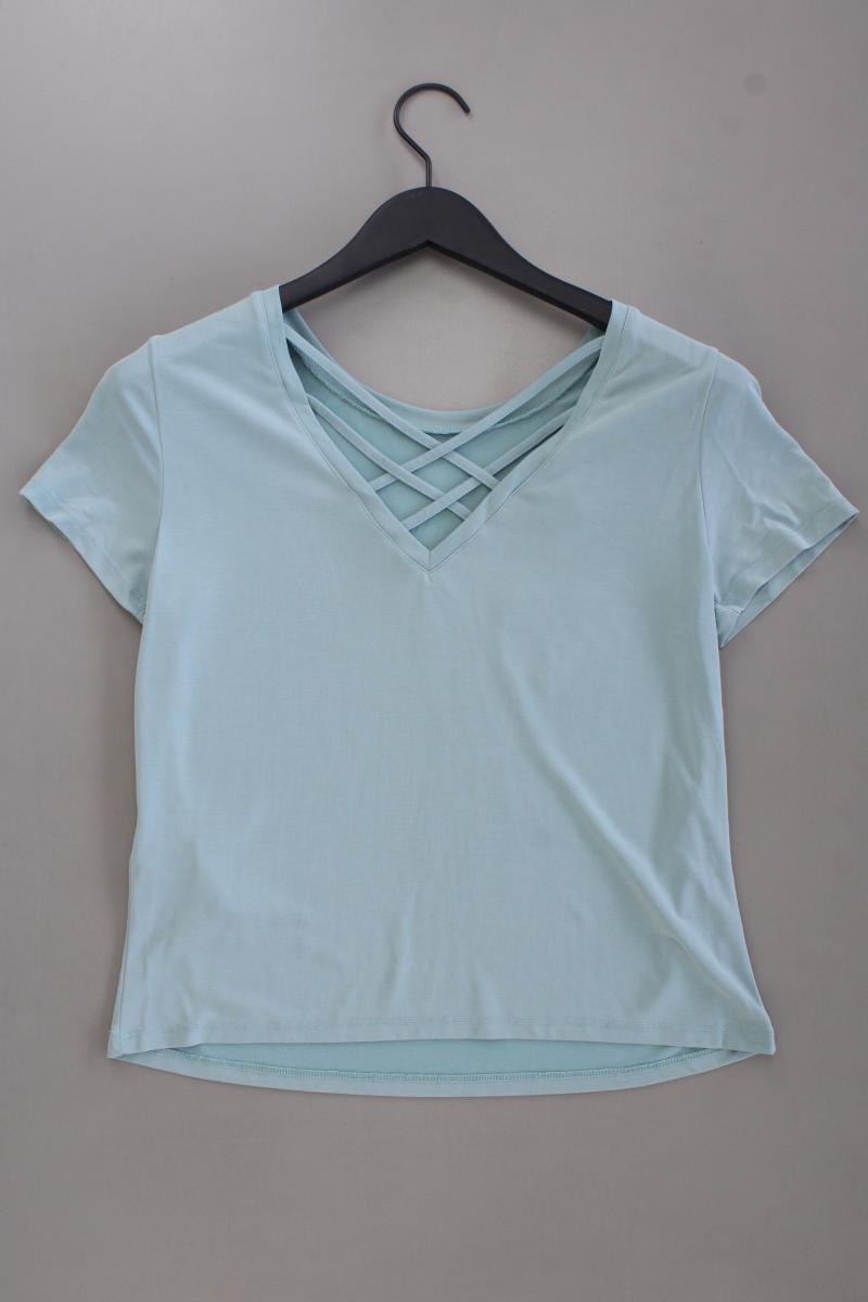 Only Shirt Gr. XS Kurzarm blau aus Modal