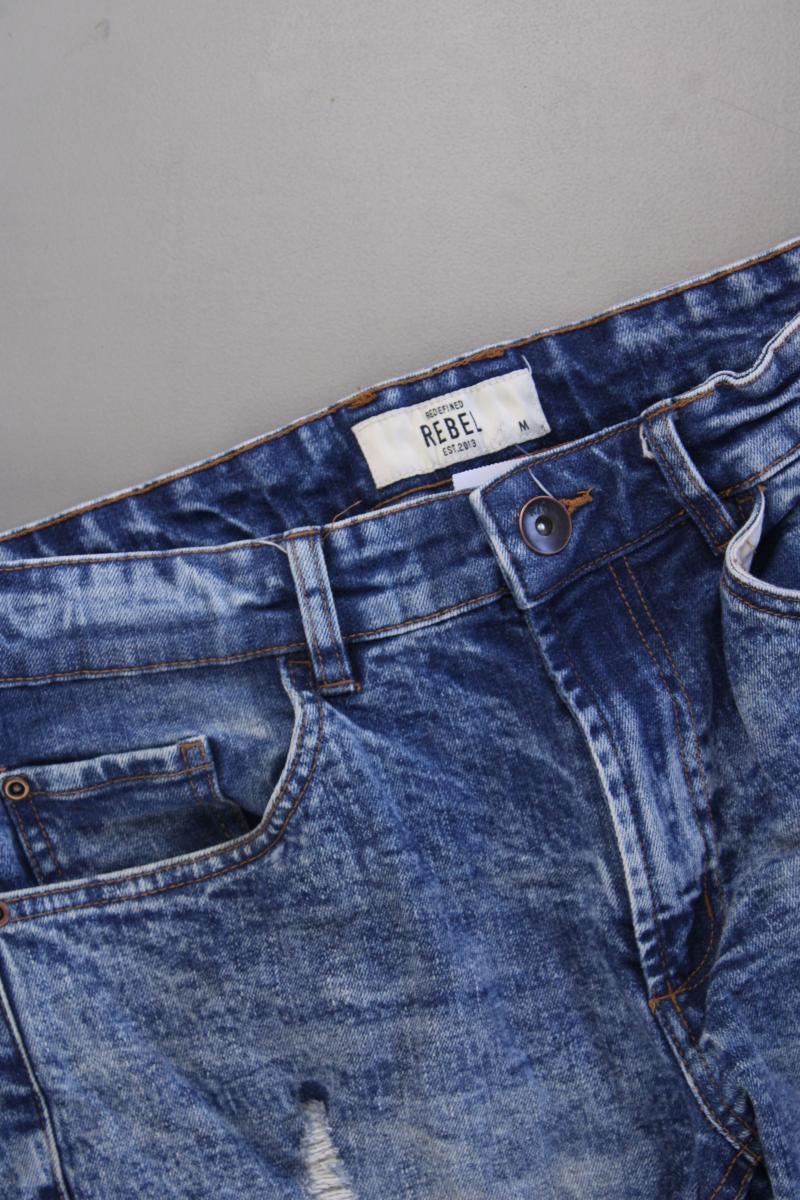 Redefined Rebel Jeansshorts für Herren Gr. M blau aus Baumwolle