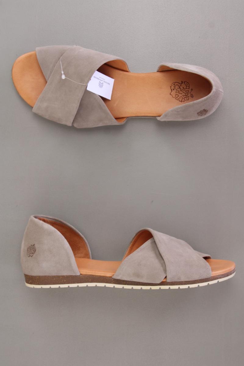 Apple of Eden Sandalen Gr. 38 grau aus Leder