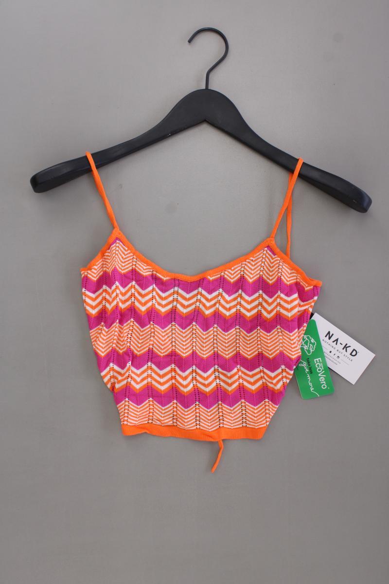NA-KD Crop Top Gr. M neu mit Etikett mehrfarbig aus Viskose
