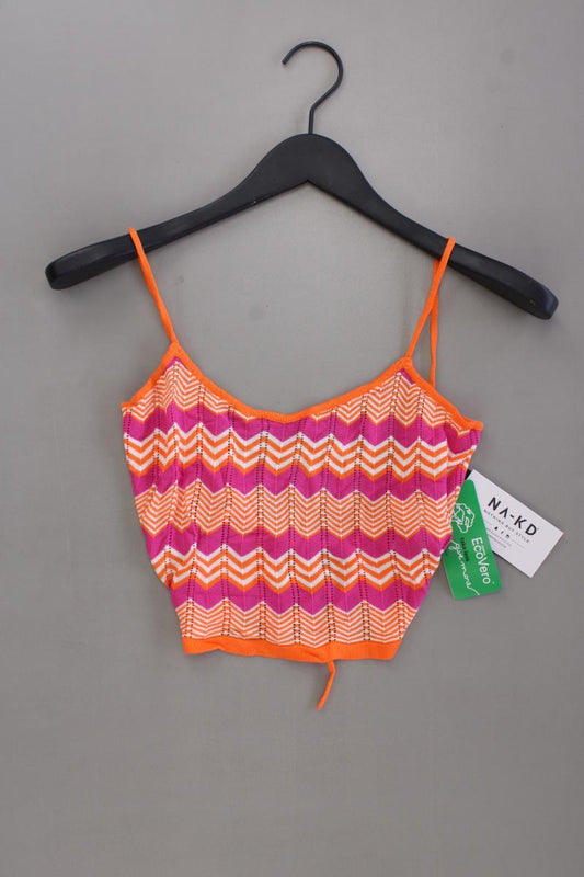 NA-KD Crop Top Gr. M neu mit Etikett mehrfarbig aus Viskose