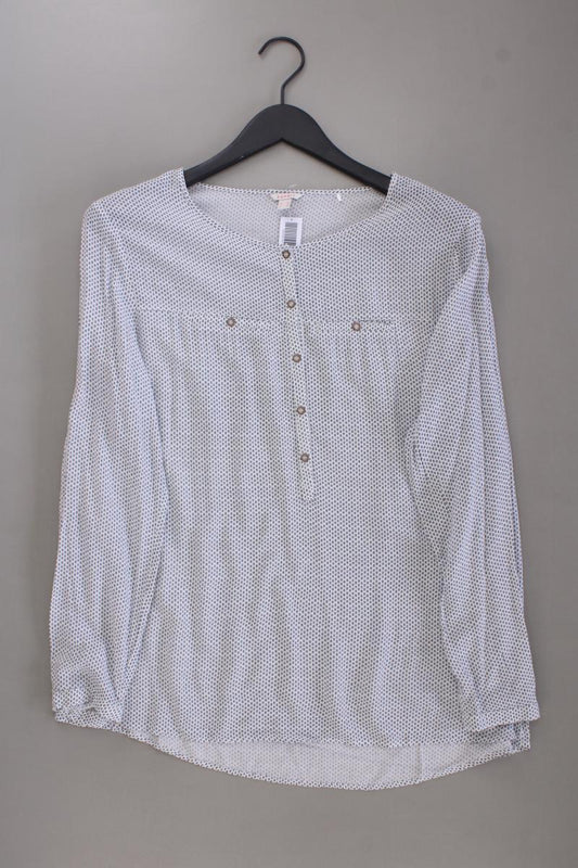 Esprit Langarmbluse Gr. 44 creme