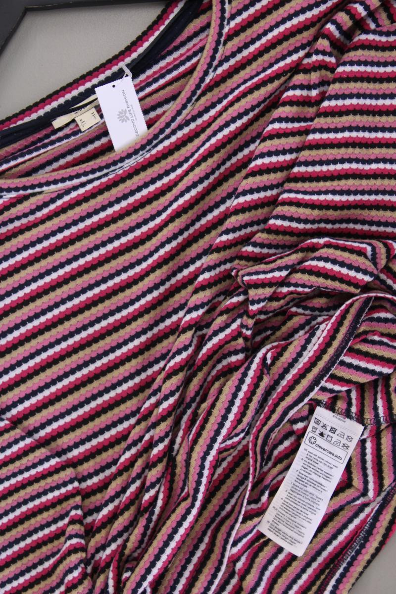 edc by Esprit Ringelshirt Gr. M gestreift Langarm mehrfarbig aus Polyester