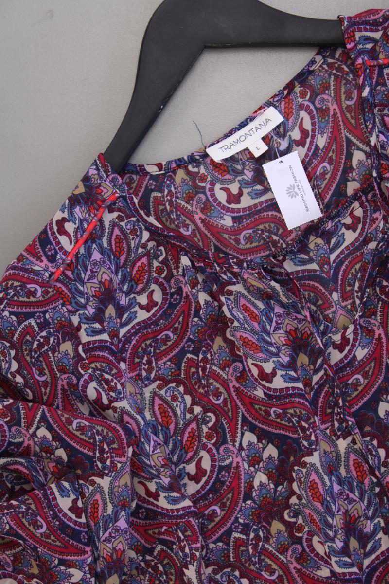 Tramontana Langarmkleid Gr. L mit Paisleymuster mehrfarbig aus Polyester