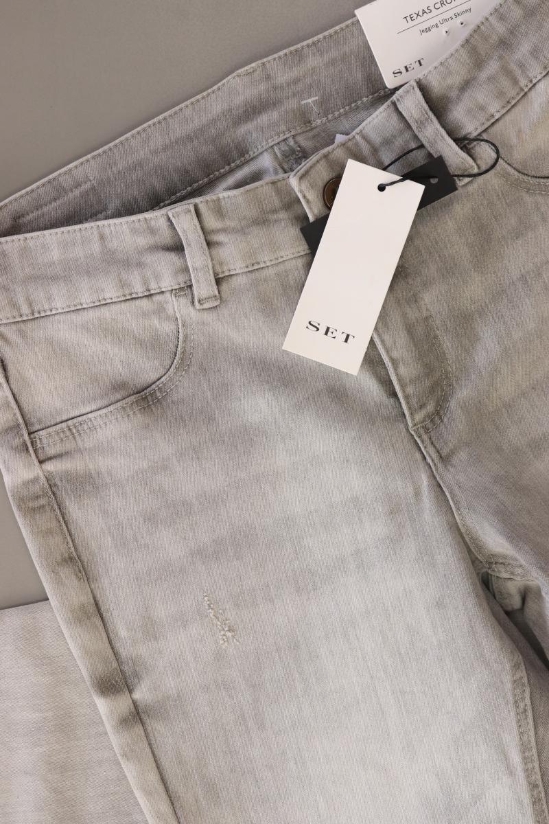 Set Jeggings Gr. 38 neu mit Etikett Neupreis: 119,0€! grau aus Baumwolle