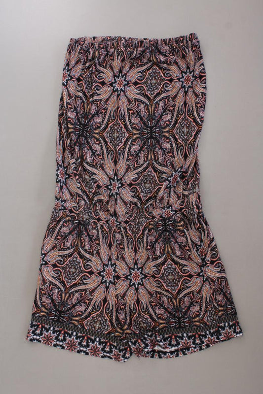 Lascana Kurzer Jumpsuit Gr. 38 mit Paisleymuster grau aus Viskose