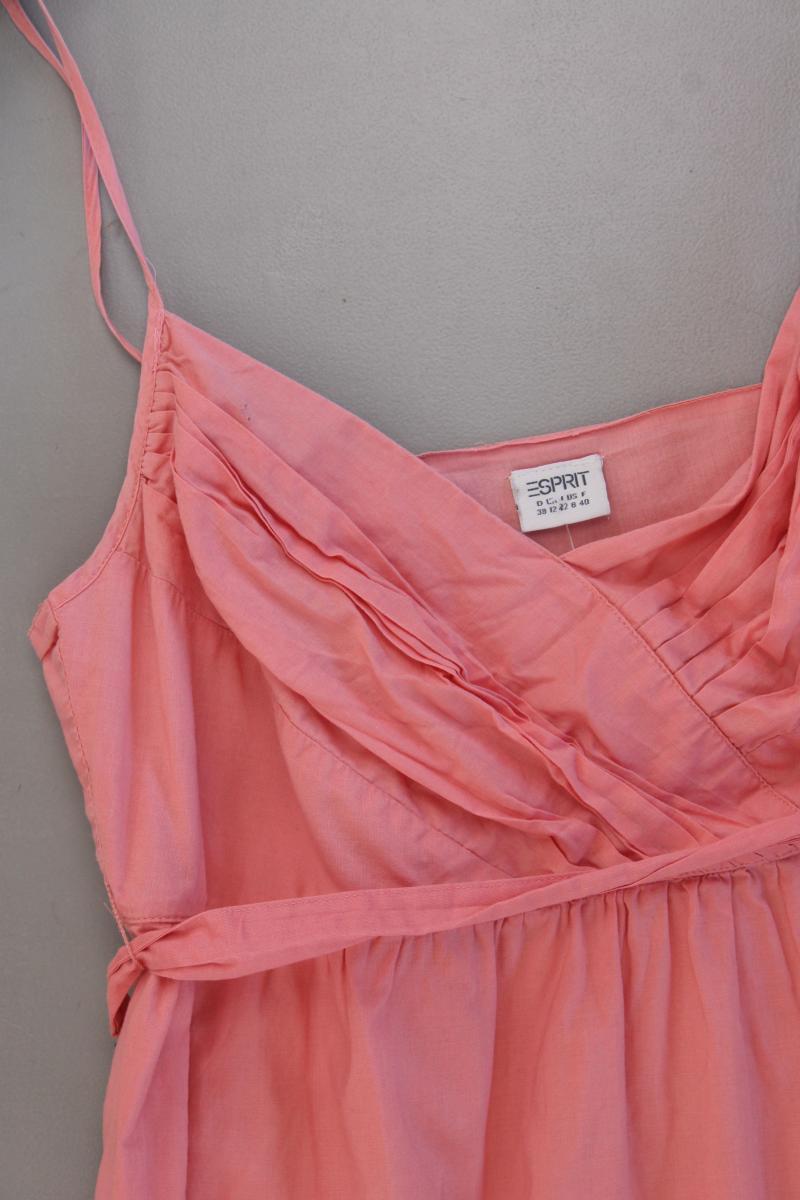 Esprit Trägerkleid Gr. 38 rosa aus Baumwolle