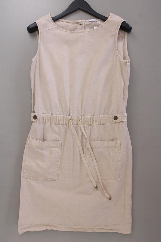 edc by Esprit Midikleid Gr. 36 Ärmellos creme aus Baumwolle