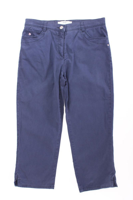 Brax 7/8 Hose Gr. 36 blau aus Baumwolle