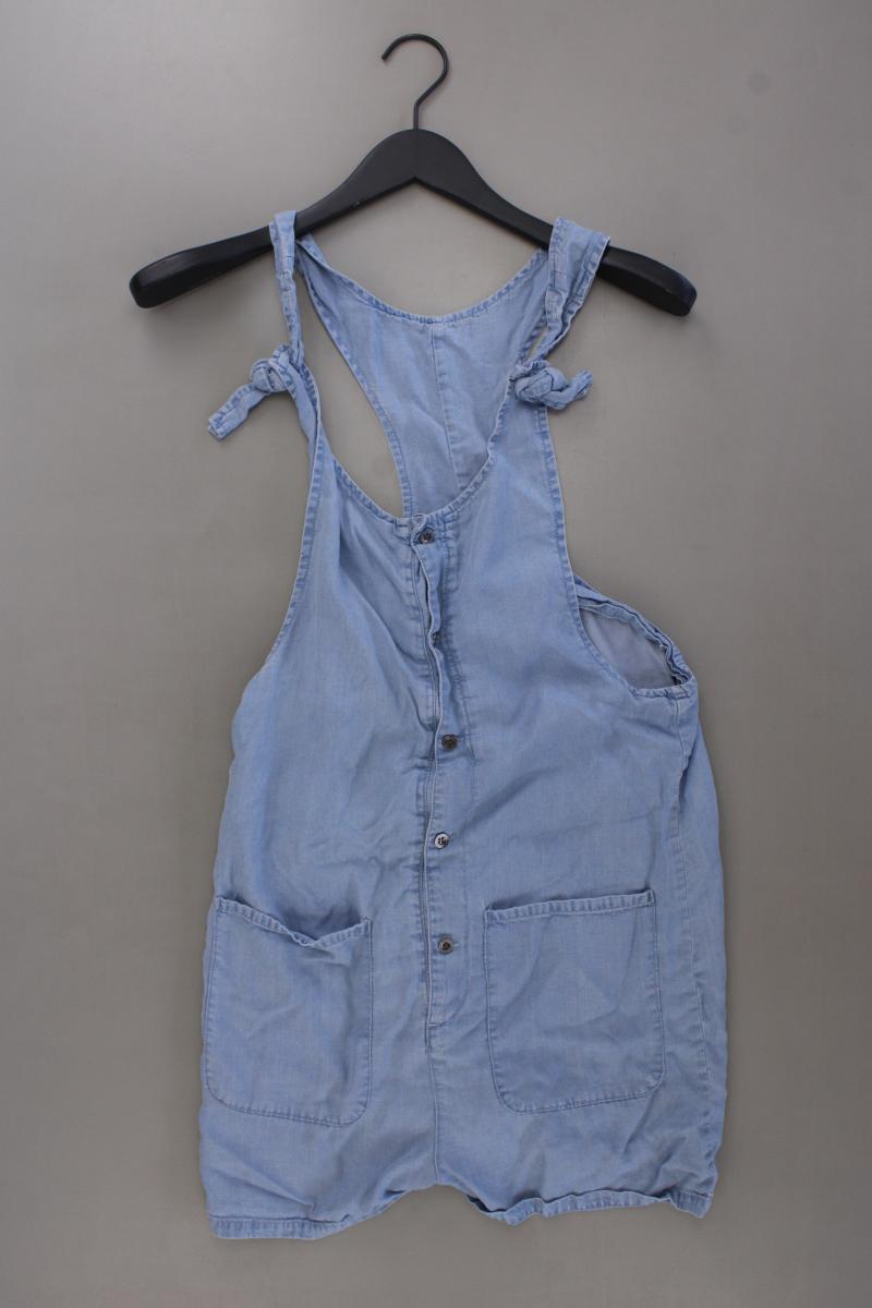Noisy May Kurzer Jumpsuit Gr. S blau aus Lyocell