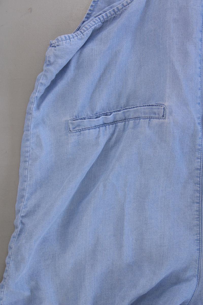Noisy May Kurzer Jumpsuit Gr. S blau aus Lyocell