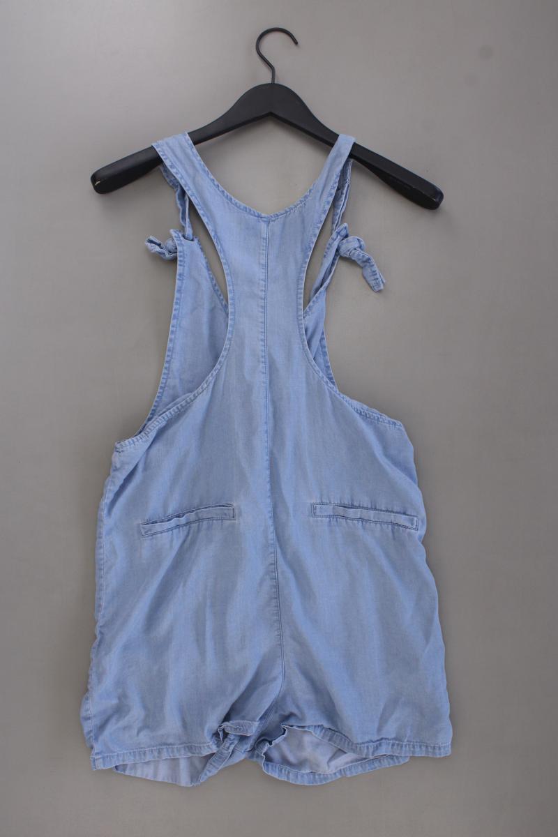 Noisy May Kurzer Jumpsuit Gr. S blau aus Lyocell