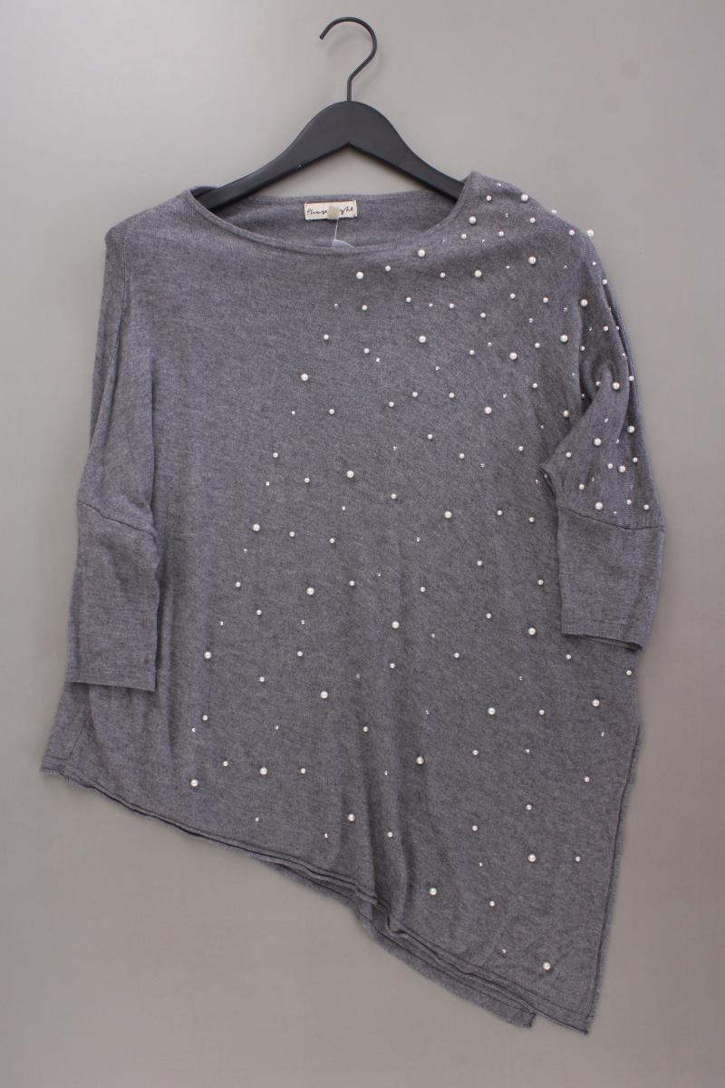 PhaseEight Feinstrickpullover Gr. XS neuwertig grau aus Viskose