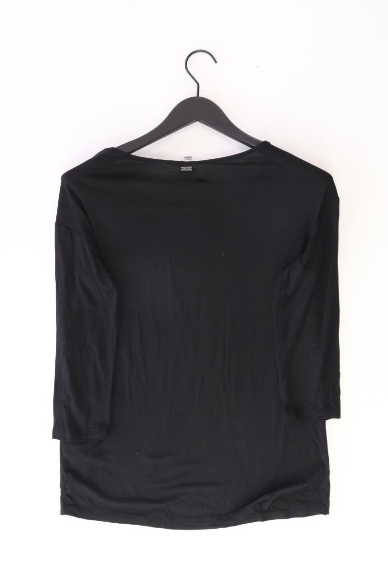 s.Oliver Printshirt Gr. 36 3/4 Ärmel schwarz aus Viskose