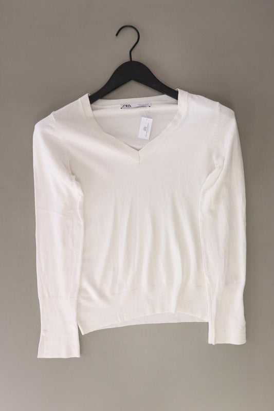 Zara Feinstrickpullover Gr. S weiß