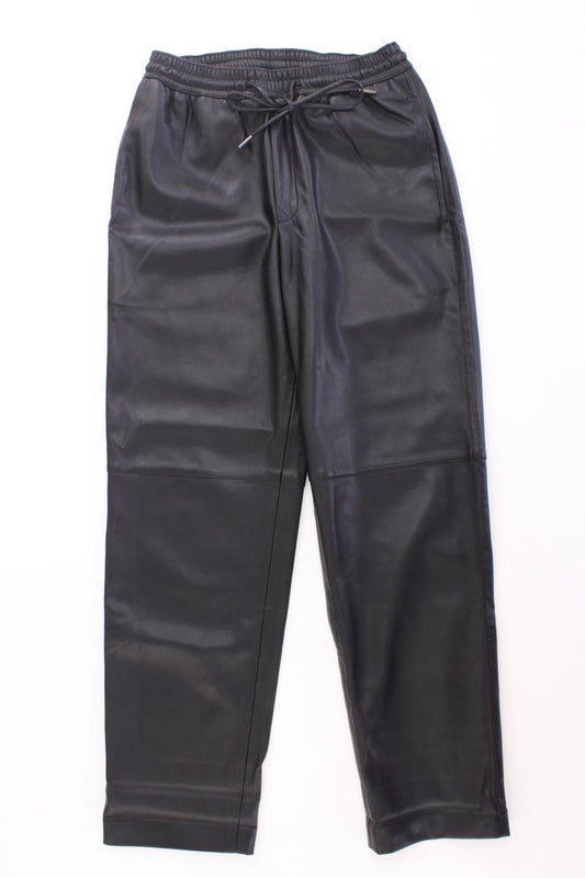 Mango Kunstlederhose Gr. XXS Gr. XS neuwertig schwarz aus Polyester
