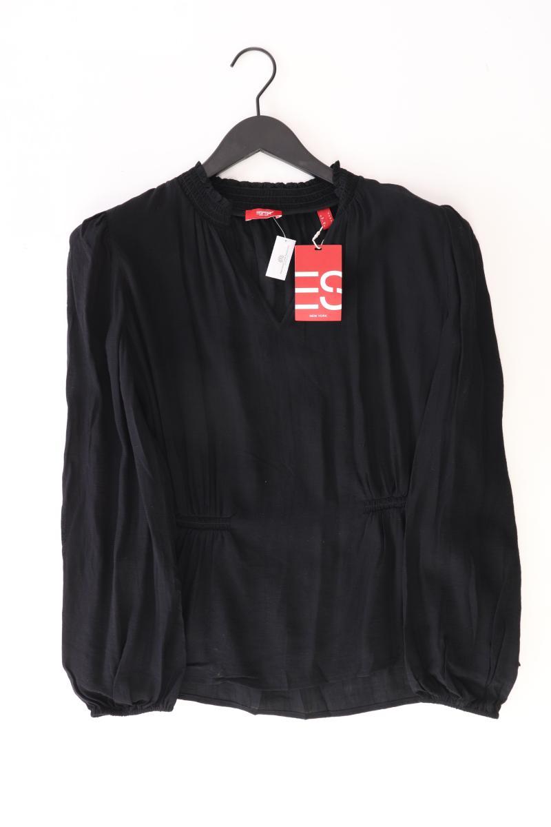 Esprit Langarmbluse Gr. S neu mit Etikett Neupreis: 59,99€! schwarz aus Viskose