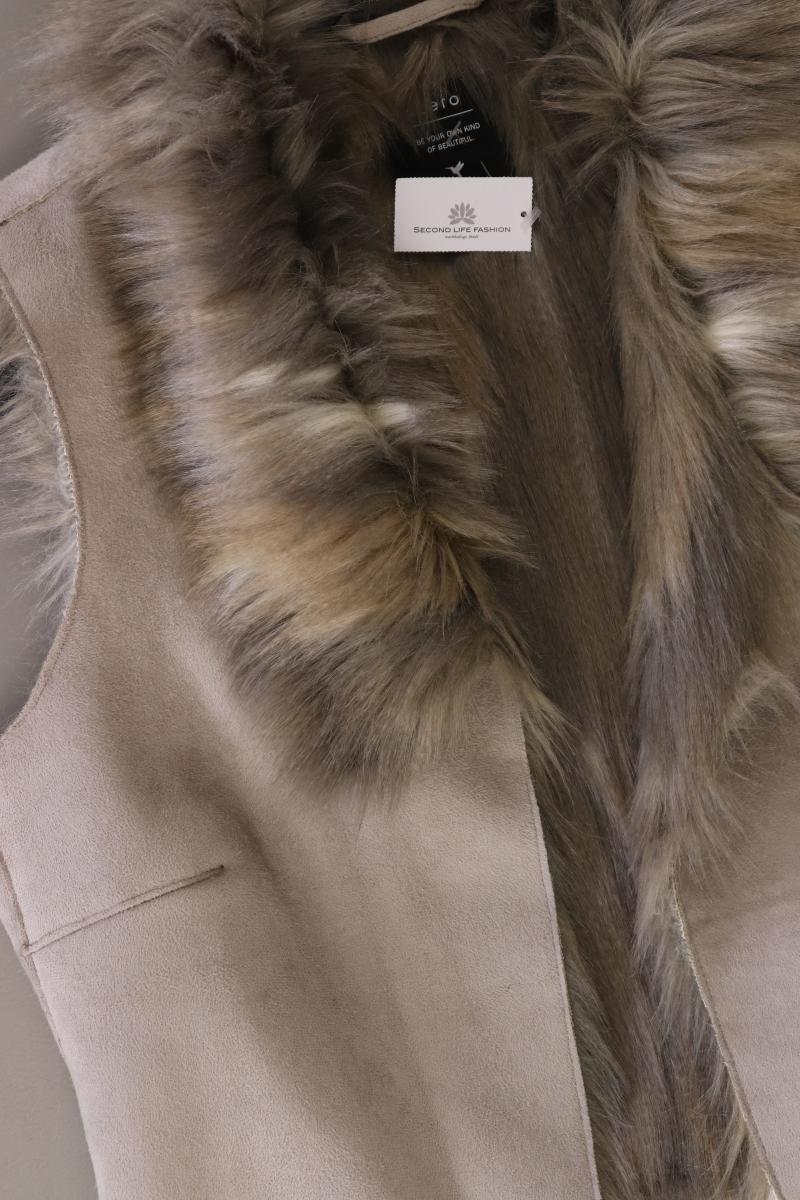 Zero Regular Weste Gr. 36 grau aus Polyester
