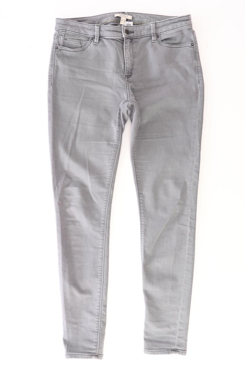 Esprit Straight Jeans Gr. 40 grau aus Baumwolle