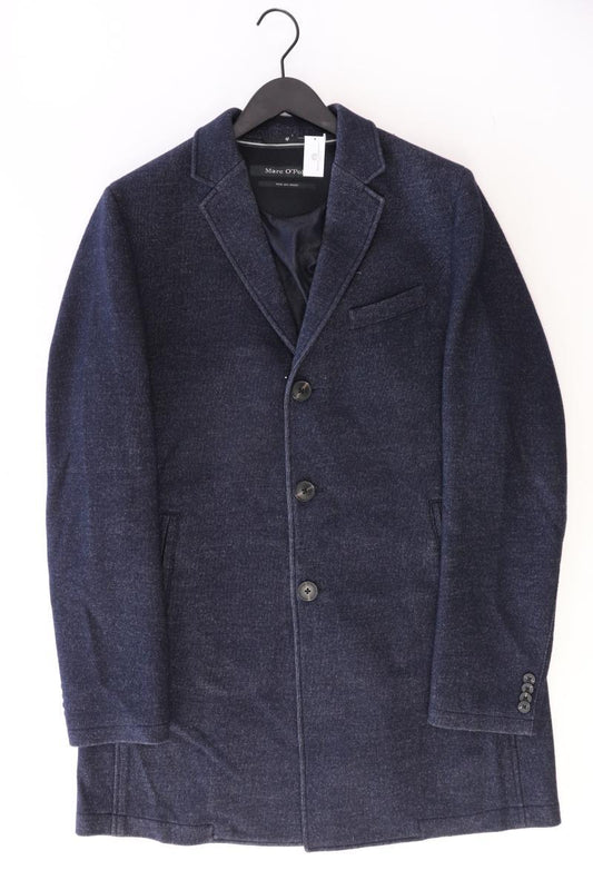 Marc O'Polo Wollmantel für Herren Gr. 52 blau