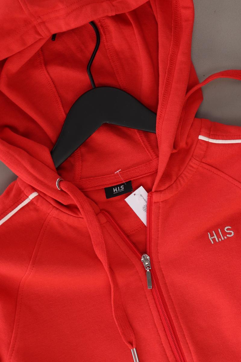 H.I.S. Sweatjacke Gr. 32/34 Langarm rot