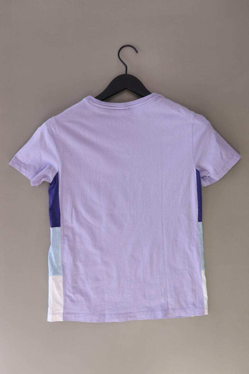 Champion T-Shirt Gr. M Kurzarm lila aus Baumwolle