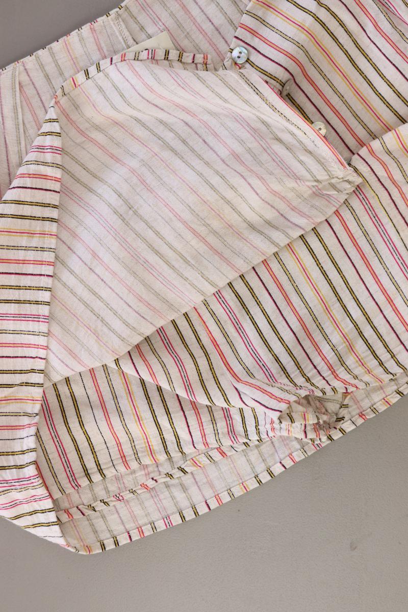 Pull&Bear Skort Gr. L gestreift creme aus Viskose