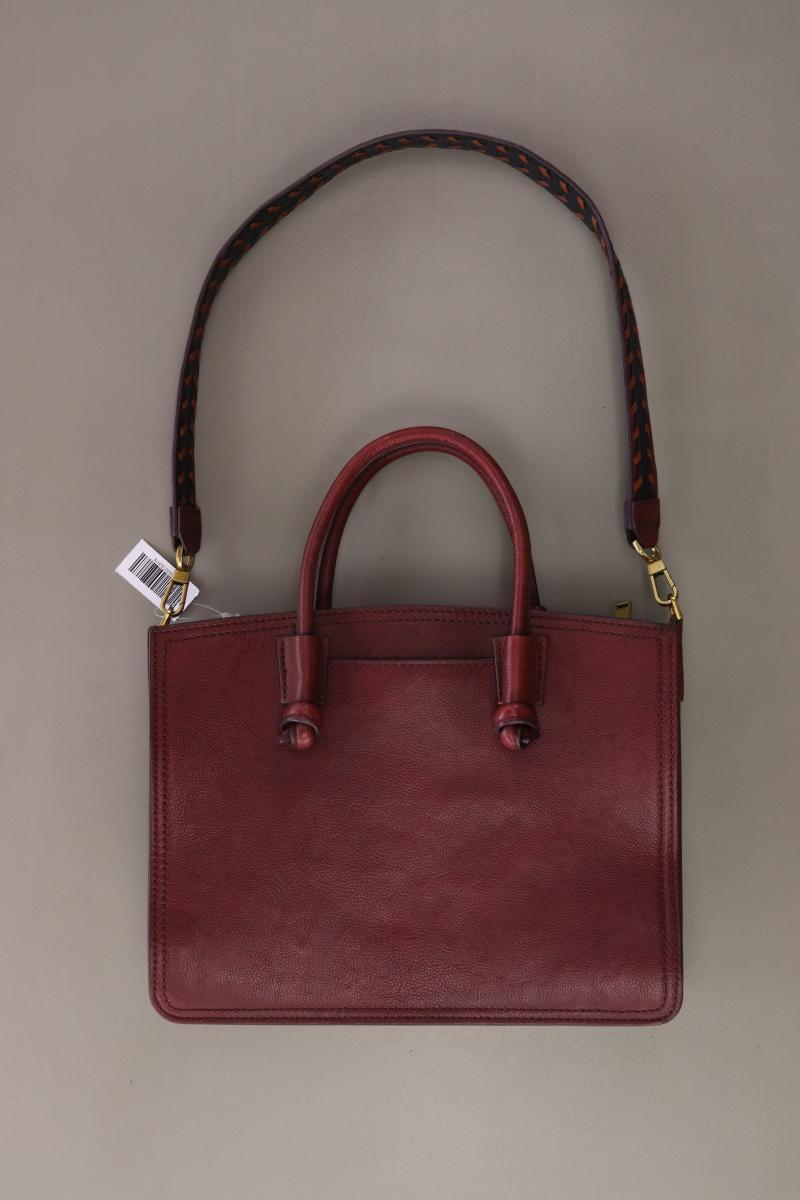 Fossil Henkeltasche rot aus Leder