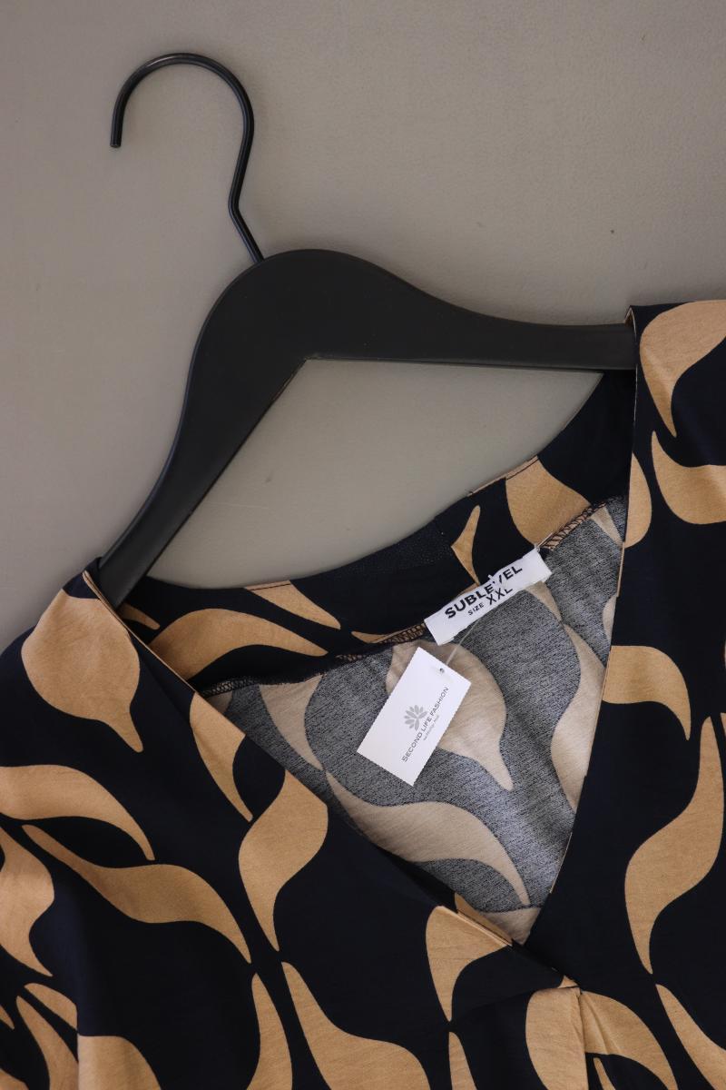 Sublevel Regular Tunika Gr. XXL braun aus Viskose