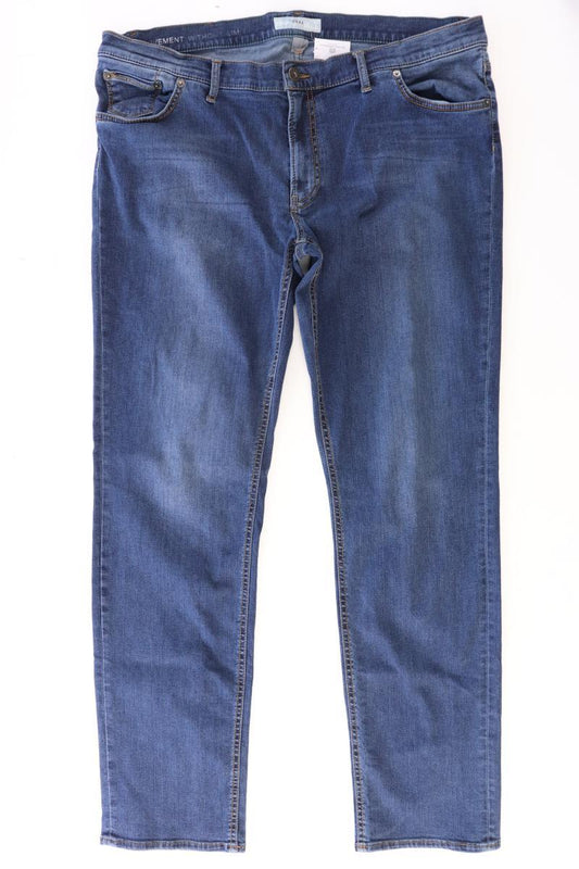 Brax Straight Jeans für Herren Gr. 58 blau aus Baumwolle