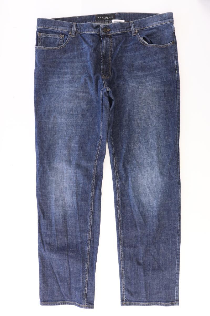 BALDESSARINI Straight Jeans für Herren Gr. 58 blau aus Baumwolle