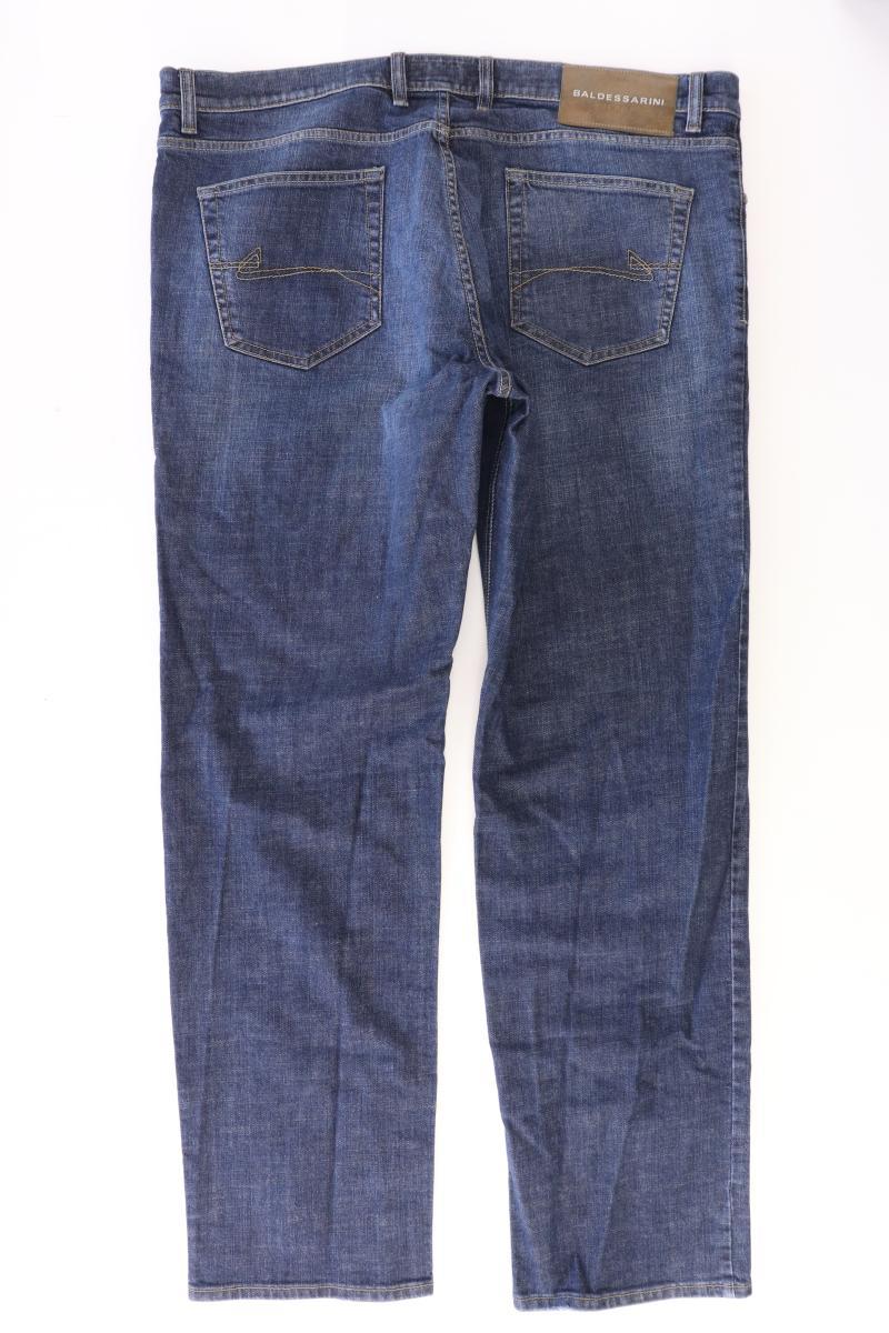 BALDESSARINI Straight Jeans für Herren Gr. 58 blau aus Baumwolle