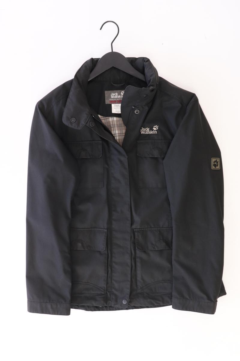 Jack Wolfskin Lange Jacke Gr. L schwarz aus Polyester