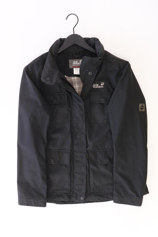Jack Wolfskin Lange Jacke Gr. L schwarz aus Polyester