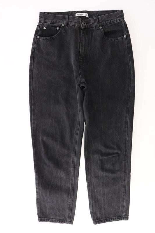 Pull&Bear Mom Jeans Gr. 40 schwarz aus Baumwolle