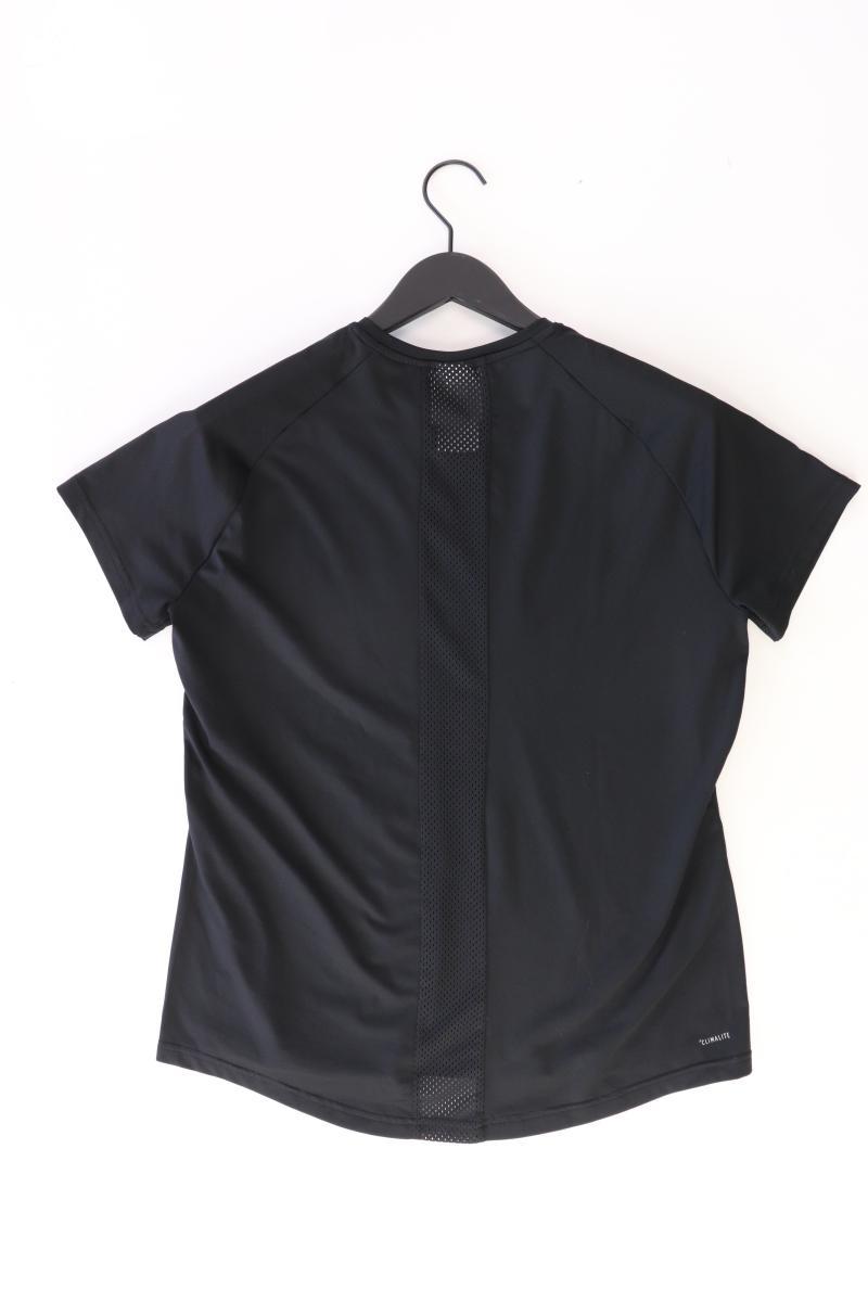 Adidas Sportshirt Gr. 42/44 Kurzarm schwarz aus Polyester