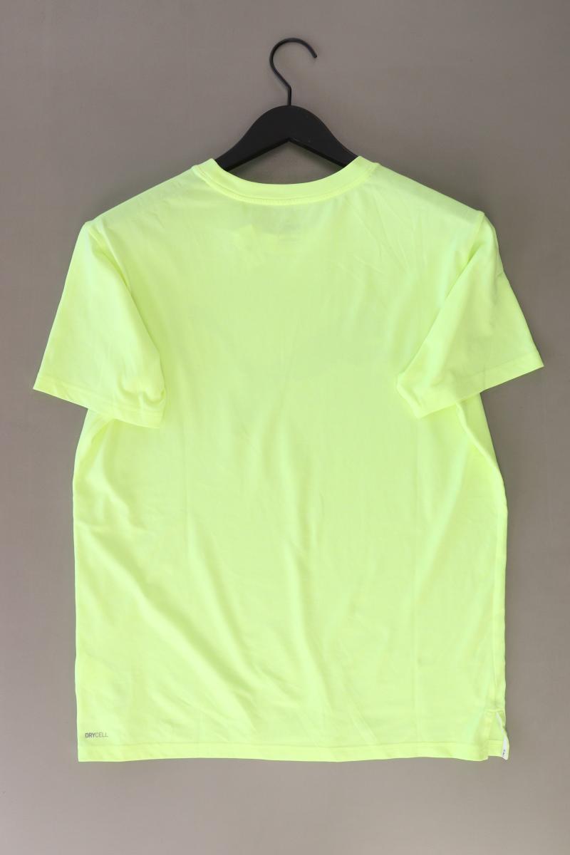 Puma Sportshirt für Herren Gr. S Kurzarm gelb aus Polyester