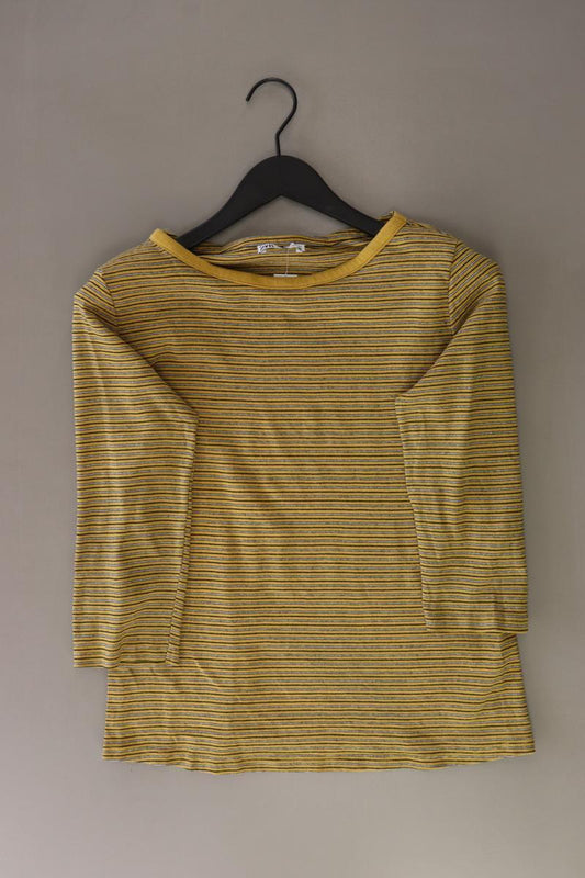 Zara Regular Shirt Gr. XL 3/4 Ärmel gelb aus Baumwolle