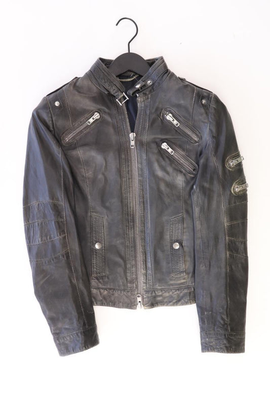 Lammlederjacke Gr. 38 grau
